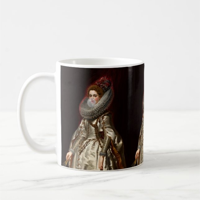 Bubble gum Diva Marchesa Coffee Mug (Left)