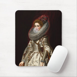 Bubble gum Diva Marchesa Mouse Mat