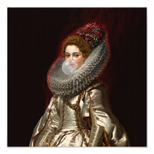 Bubble gum Diva Marchesa Photo Print