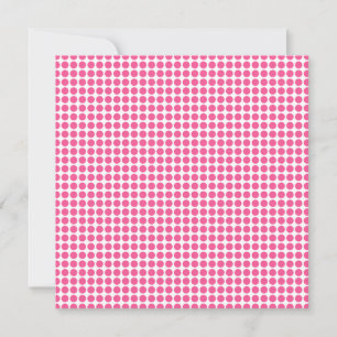 Bubble Gum Dots Invitation