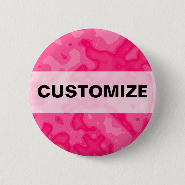 Bubble Gum Factory Accident 6 Cm Round Badge (Front)