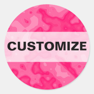 Bubble Gum Factory Accident Classic Round Sticker