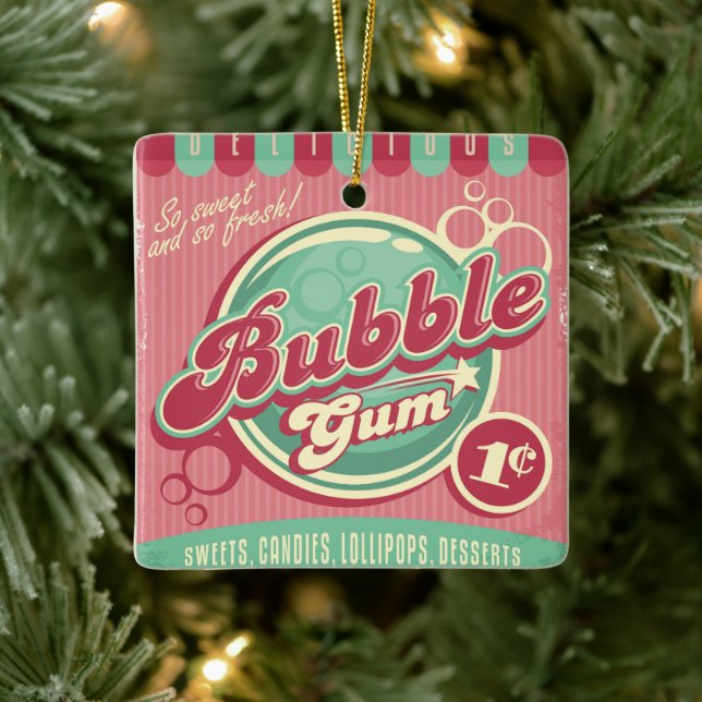 Bubble Gum Ornament (Tree)