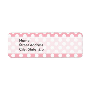 Bubble Gum Pink Polka Dots