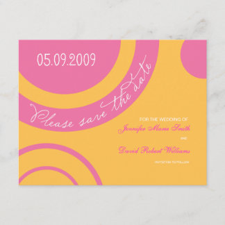 Bubble Gum Save the Date