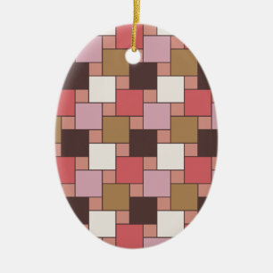 Bubble Gum Sorbet Ceramic Tree Decoration