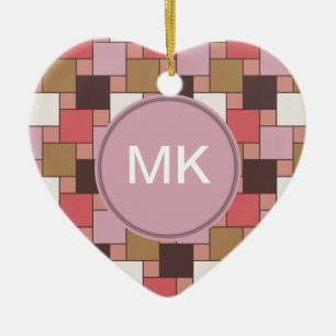 Bubble Gum Sorbet Ceramic Tree Decoration