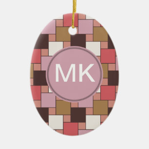 Bubble Gum Sorbet Ceramic Tree Decoration