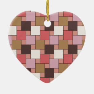 Bubble Gum Sorbet Ceramic Tree Decoration