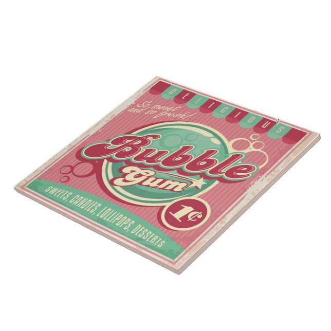 Bubble Gum Tile (Side)