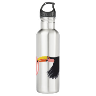 Bubble Gum Toucan Blowing Bubble 710 Ml Water Bottle