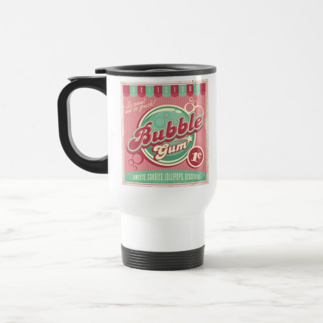 Bubble Gum Travel Mug (Left)