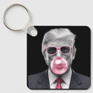 Bubble Gum Trump Donald Trump 2024 Vote for Trump  Key Ring