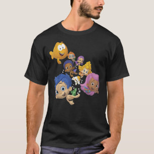 Bubble Guppies Full Cast Swimming Portrait  Essent T-Shirt