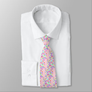 Bubble Hearts Light Tie