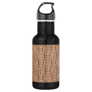 Bubble Knit Stitch Pattern by Shirley Taylor 532 Ml Water Bottle