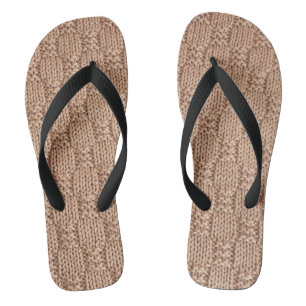 Bubble Knit Stitch Pattern by Shirley Taylor Flip Flops