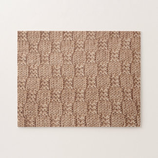 Bubble Knit Stitch Pattern by Shirley Taylor Jigsaw Puzzle