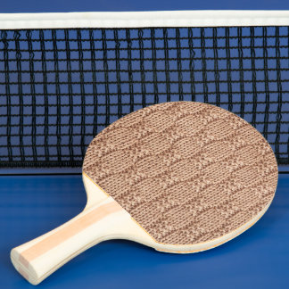 Bubble Knit Stitch Pattern by Shirley Taylor Ping Pong Paddle