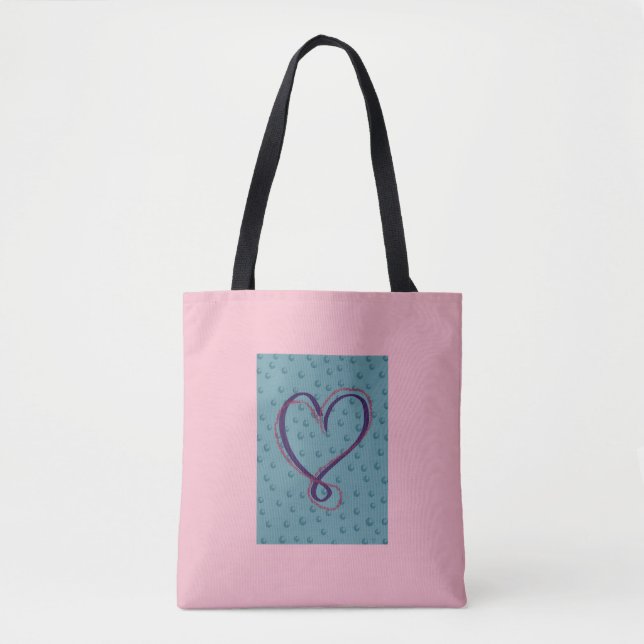Bubble Love: full tote Bag (Front)