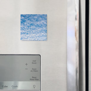 Bubble Mammatus Clouds Blue Sky Nature Photography Magnet