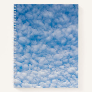 Bubble Mammatus Clouds Blue Sky Nature Photography Notebook