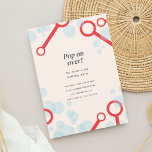 Bubble Party Birthday Invite<br><div class="desc">Dive into the fun with these charming bubble-themed kids' birthday party invitations, perfect for setting the stage for a day full of joy and play. This invitation features a classic, ivory background that gives it a timeless and elegant feel, while still being wonderfully playful and suitable for a child's birthday...</div>