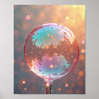 Bubble poster