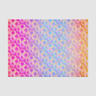 Bubble Rainbow Sunshine Colourful Happy Pretty Tissue Paper