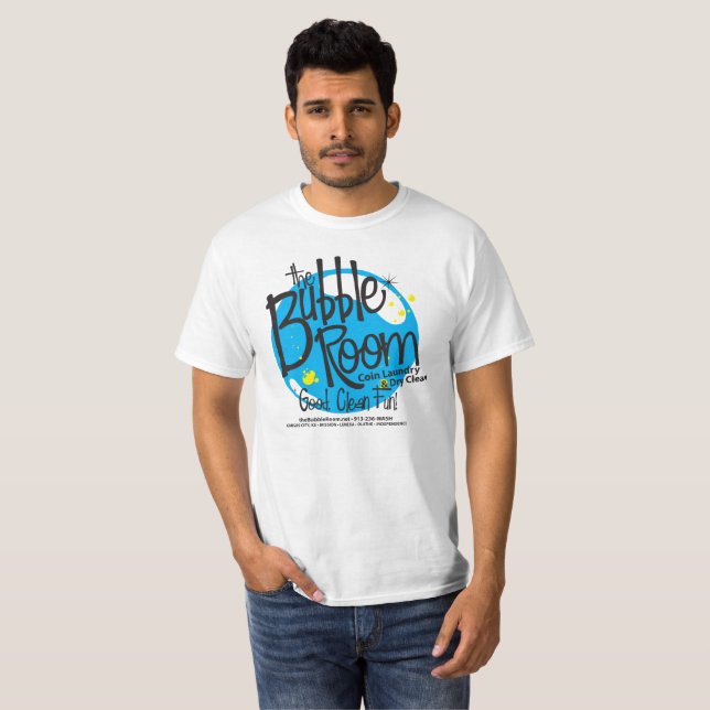 Bubble Room Laundry T-Shirt (Front Full)