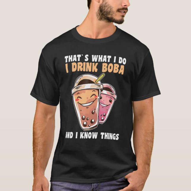 Bubble Tea Boba Tea 2 T-Shirt (Front)