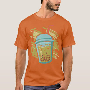Bubble Tea Bobby Cute Japanese Milk Matcha Premium T-Shirt