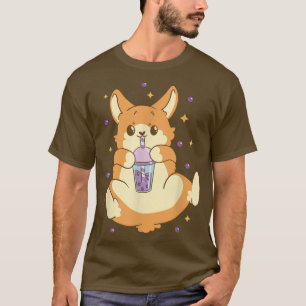 Bubble Tea Corgi Ice Coffee Dog Owner Puppy Pet Do T-Shirt