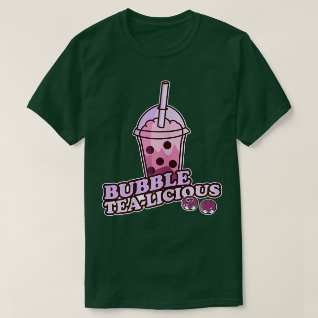 Bubble Tea Cute Boba Tea  T-Shirt (Design Front)
