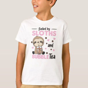 Bubble Tea K-Pop Fault Chocolate Sweet Animals T-Shirt