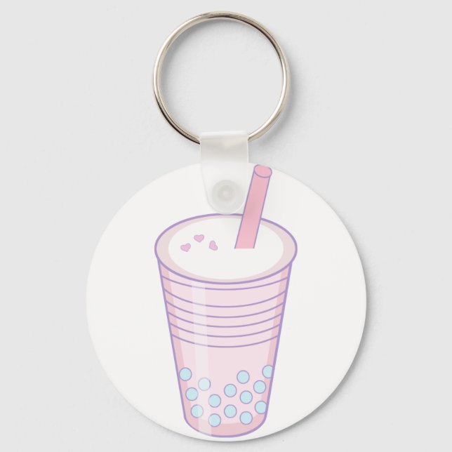 Bubble Tea Key Ring (Front)