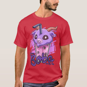 Bubble Tea Nu Goth Style - Otaku Bubble Tea Baphom T-Shirt