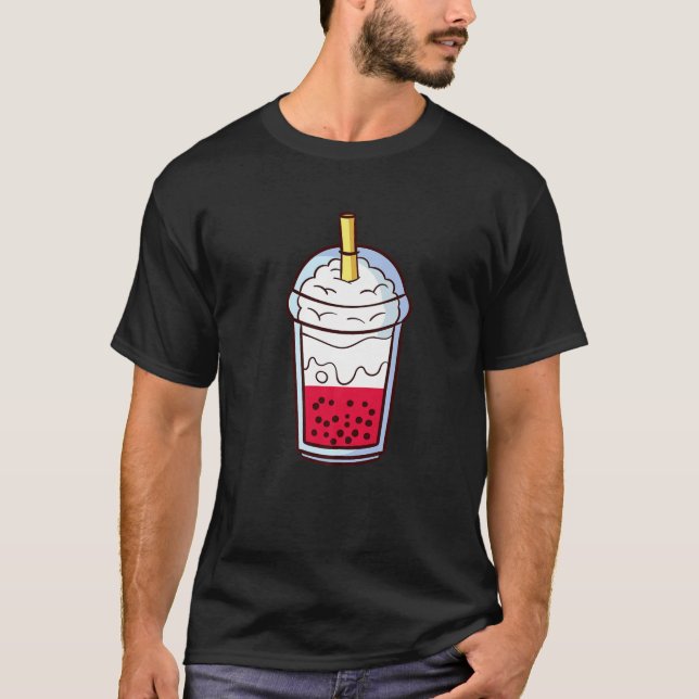 Bubble Tea Poland Poland Polish T-Shirt (Front)