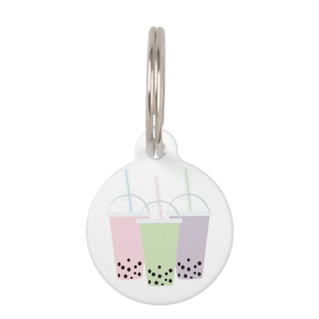 Bubble Teas Pet Tag (Front)