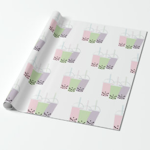 Bubble Teas Wrapping Paper