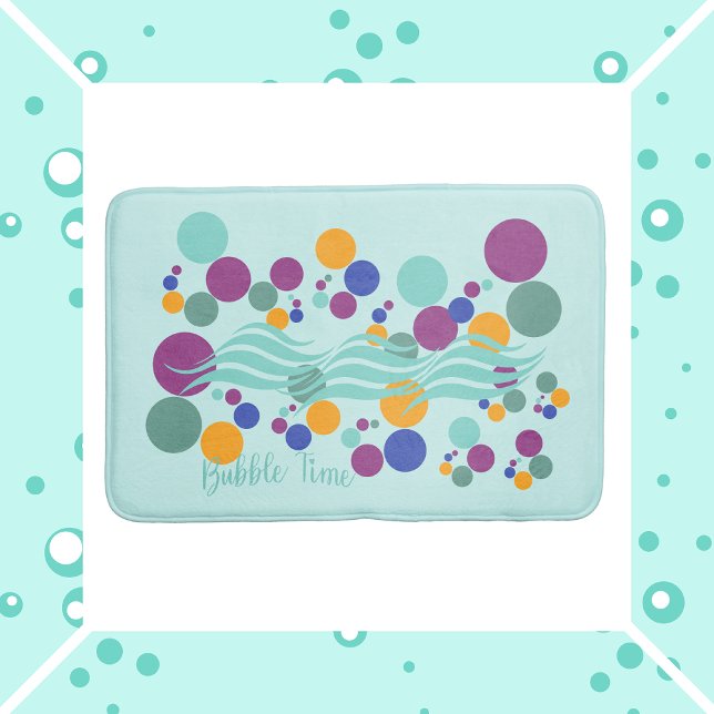 Bubble Time Bath Mat (Creator Uploaded)
