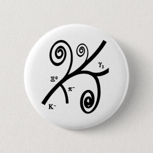 Bubble Tracks 6 Cm Round Badge