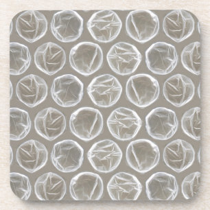 bubble wrap coaster
