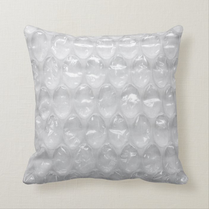 BUBBLE WRAP CUSHION Zazzle.co.uk