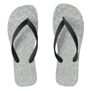 Bubble Wrap Flip Flops