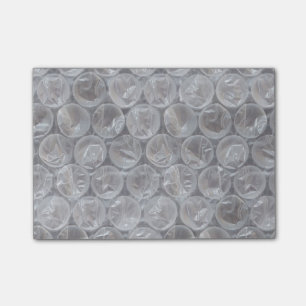 Bubble wrap post-it notes