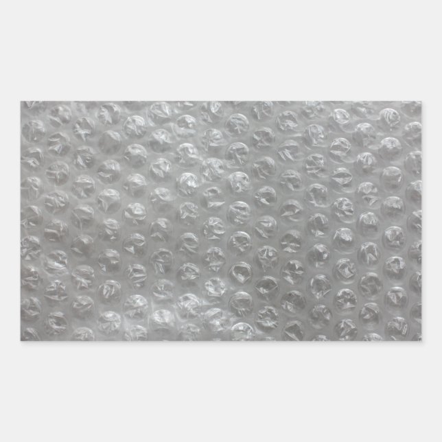 Bubble Wrap Rectangular Sticker (Front)