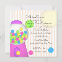 Bubblegum Baby Shower