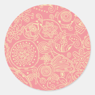 Bubblegum Classic Round Sticker