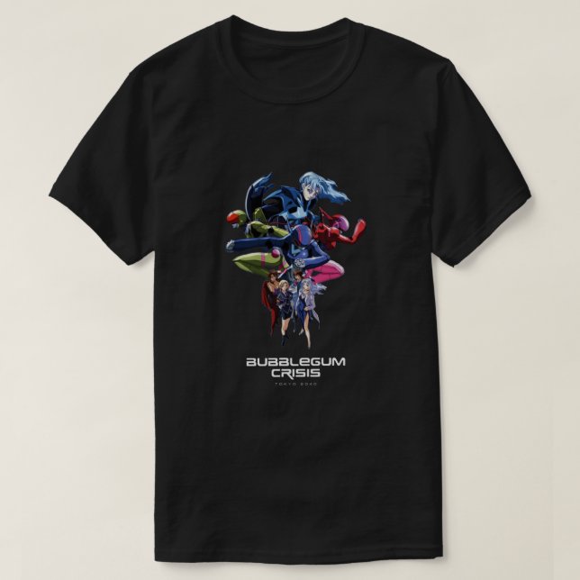 Bubblegum Crisis Tokyo 2040 Classic T-Shirt (Design Front)
